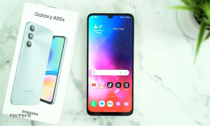 گوشی موبایل سامسونگ مدل Galaxy A05s 4G دوسیم کارت ظرفیت 128 گیگابایت رم 4 گیگابایت